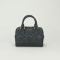 Dior Groove 20 Tote Calfskin Black Gold Small Macro Cannage