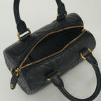 Dior Groove 20 Tote Calfskin Black Gold Small Macro Cannage — view 8