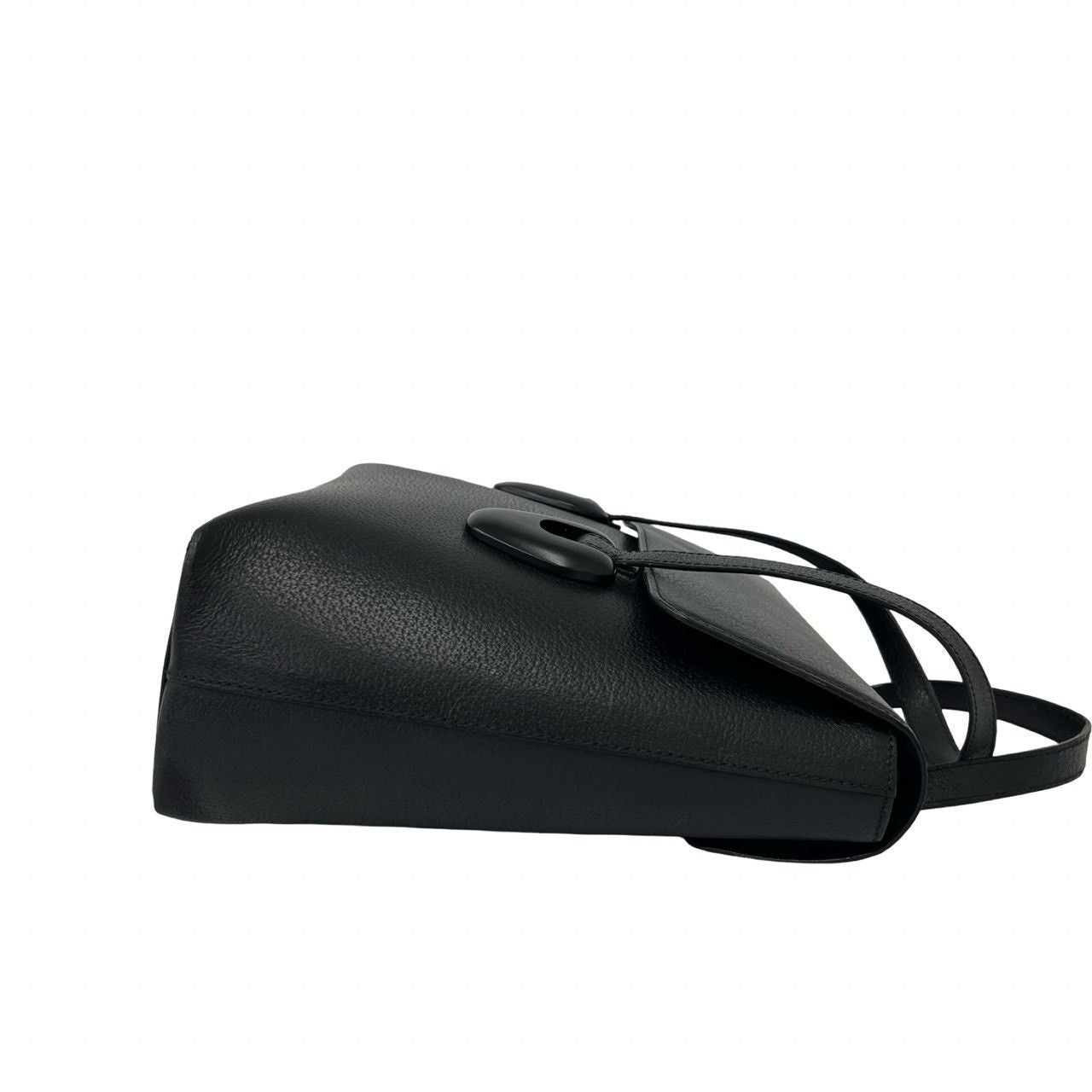 Gucci Vintage Log Leather Tote Black — view 6