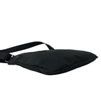 Prada Triangle Logo Plate Tessuto Nylon Shoulder Bag Cross Black — view 7