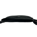 Prada Triangle Logo Plate Tessuto Nylon Shoulder Bag Cross Black — view 4