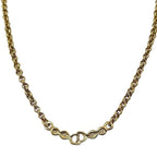 Dior Necklace Gold Rhinestone Vintage — view 3