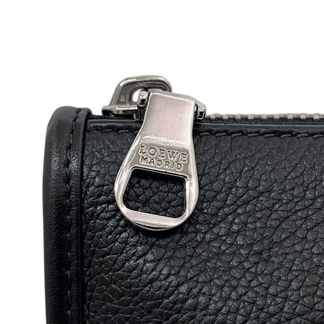 Loewe Briefcase Black Anagram Leather Business Document Vintage — view 9