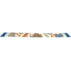 Hermes Ribbon Scarf Twill Beige Blue Dressed Horse Grand Apparat Already — view 2