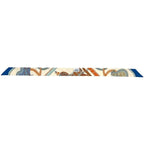 Hermes Ribbon Scarf Twill Beige Blue Dressed Horse Grand Apparat Already — view 3