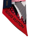 Louis Vuitton Ribbon Scarf Bandeau BB Pop Red Multicolor Monogram Already — view 9