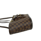 Louis Vuitton Manosque PM Damier Pattern Leather Tote Brown — view 5