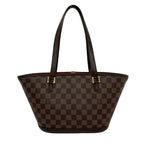 Louis Vuitton Manosque PM Damier Pattern Leather Tote Brown — view 3