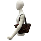 Louis Vuitton Manosque PM Damier Pattern Leather Tote Brown — view 2