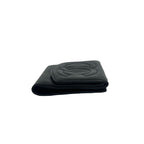 Chanel Vintage Jumbo CC Logo Lambskin Bifold Wallet Mini Card Case Black — view 5