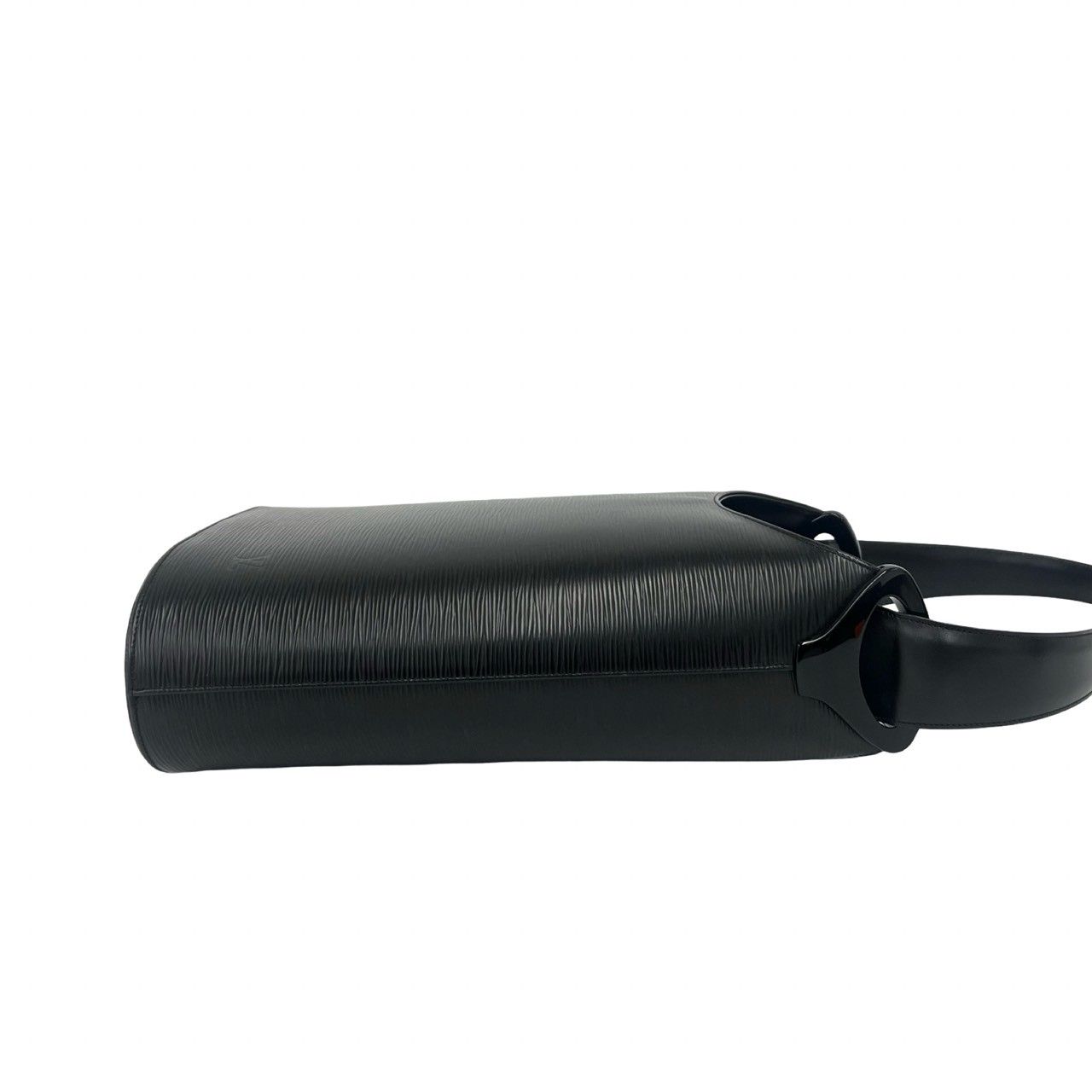 Louis Vuitton Verso Logo Epi Leather Shoulder Bag Tote Noir — view 6