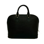 Louis Vuitton Vintage Alma Epi Leather Mini Boston Bag Black Noir — view 3