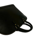 Louis Vuitton Vintage Alma Epi Leather Mini Boston Bag Black Noir — view 4