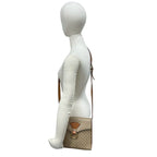 Celine Vintage Macadam Blason Triomphe Pattern Logo Leather Shoulder — view 2