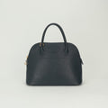 Hermes Bolide 31 Tote Shoulder Bag Chevre Coromandel Blue Indigo Navy Gold 2-Way