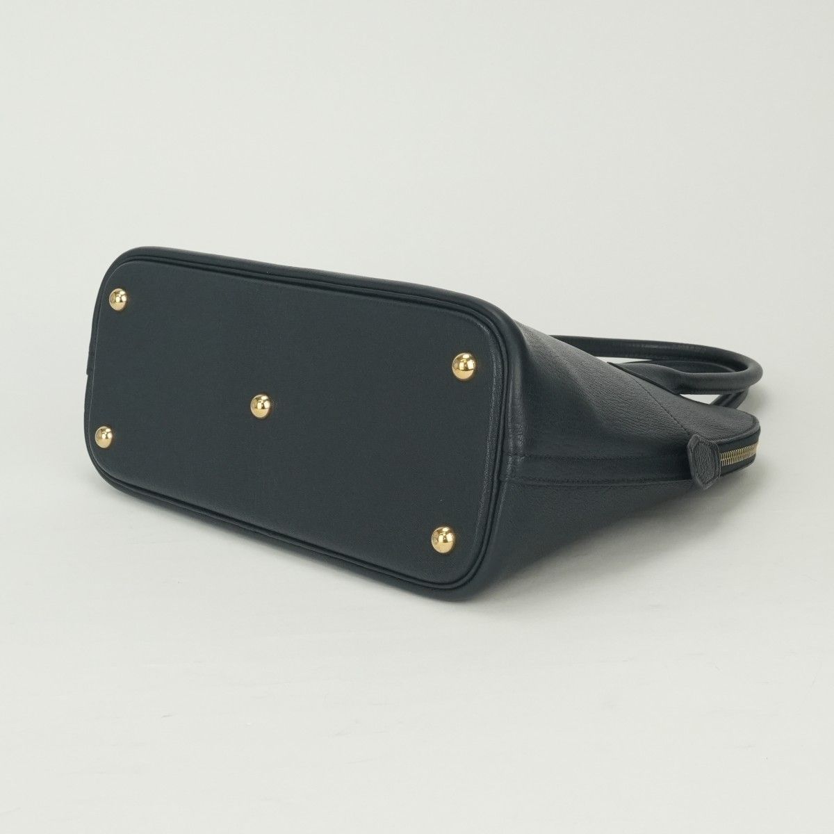 Hermes Bolide 31 Tote Shoulder Bag Chevre Coromandel Blue Indigo Navy Gold 2-Way — view 5