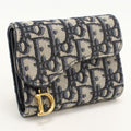 Dior Saddle Trifold Wallet Oblique