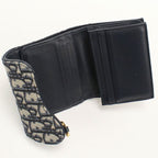 Dior Saddle Trifold Wallet Oblique — view 3