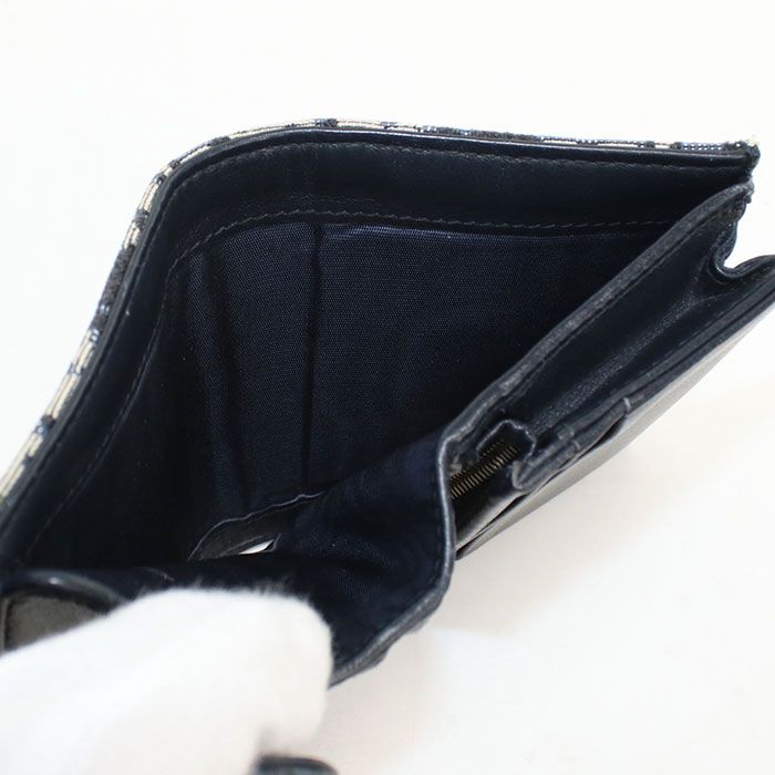 Dior Saddle Trifold Wallet Oblique — view 4