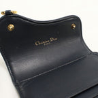 Dior Saddle Trifold Wallet Oblique — view 6