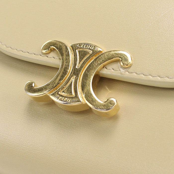 Celine Small Flap Wallet Triomphe Trifold Calf — view 7