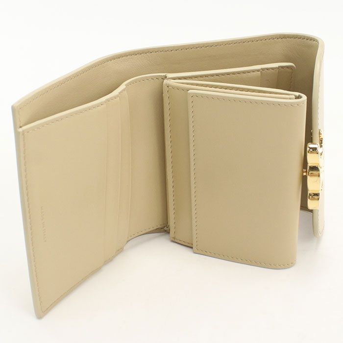 Celine Small Flap Wallet Triomphe Trifold Calf — view 3