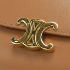 Celine Small Flap Wallet Triomphe Trifold Calf — view 5