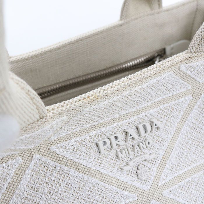 Prada 2-Way Mistorino Trian Tote Canvas — view 5