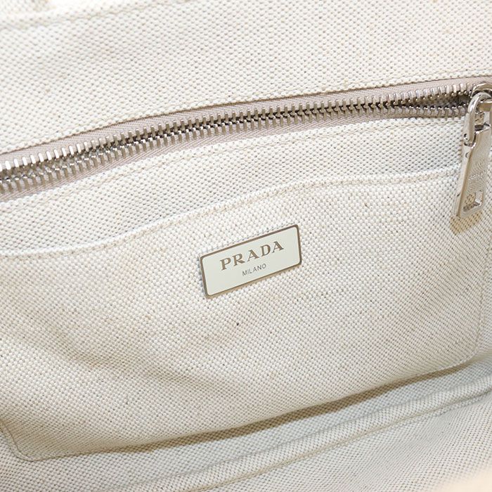 Prada 2-Way Mistorino Trian Tote Canvas — view 4
