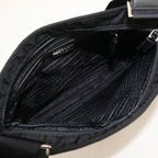 Prada Triangle Logo Shoulder Bag Nylon — view 3