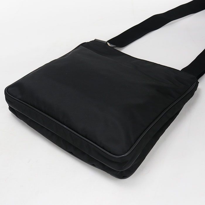 Prada Triangle Logo Shoulder Bag Nylon — view 2