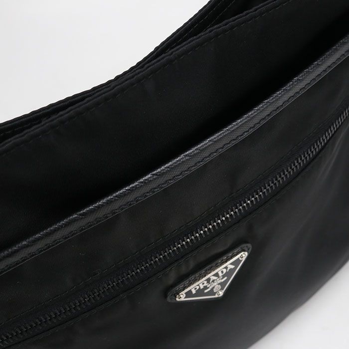 Prada Triangle Logo Shoulder Bag Nylon — view 7
