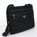 Prada Triangle Logo Shoulder Bag Nylon