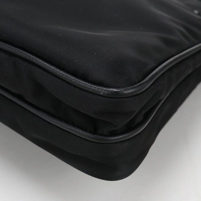 Prada Triangle Logo Shoulder Bag Nylon — view 5
