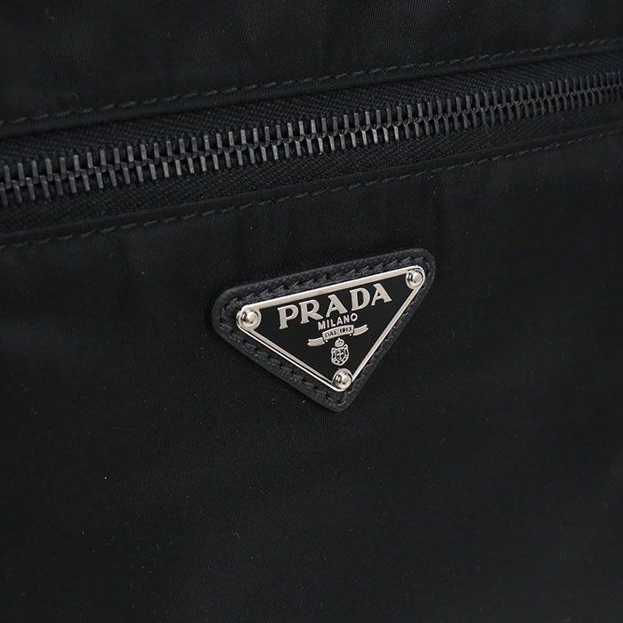 Prada Triangle Logo Shoulder Bag Nylon — view 6
