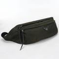 Prada Triangle Logo Belt Bag Nylon