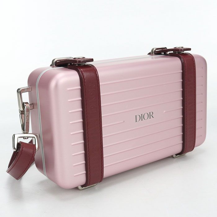 Dior Personal Clutch Remote Collaboration Shoulder Bag Aluminum