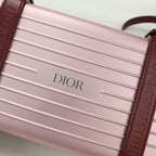 Dior Personal Clutch Remote Collaboration Shoulder Bag Aluminum — view 8