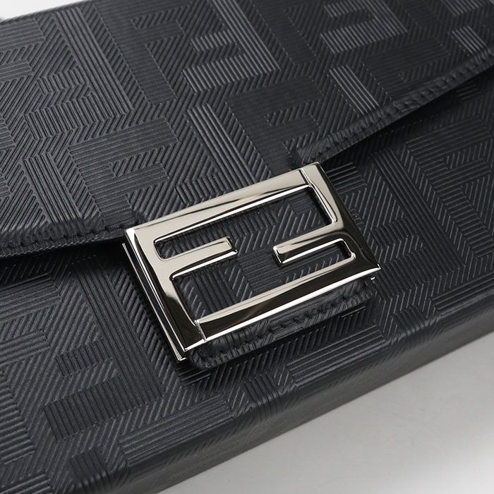 Fendi Soft Trunk Baguette Handbag Calf — view 6