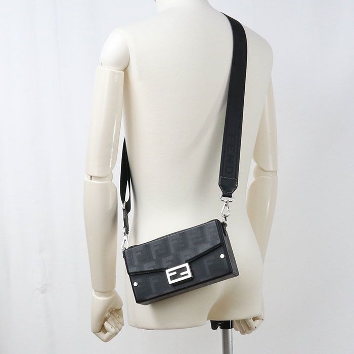 Fendi Soft Trunk Baguette Handbag Calf — view 7