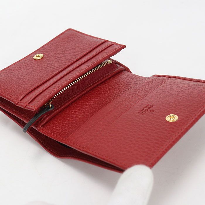 Gucci Small Wallet Double Bifold Leather — view 3