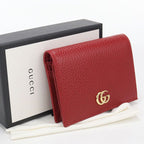 Gucci Small Wallet Double Bifold Leather