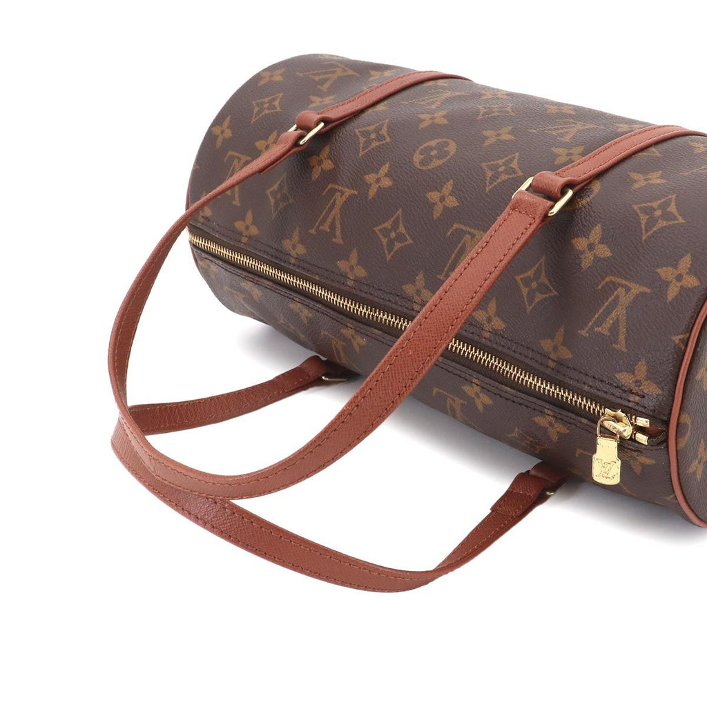 Louis Vuitton Monogram Papillon 30 Hand Bag Gold — view 5