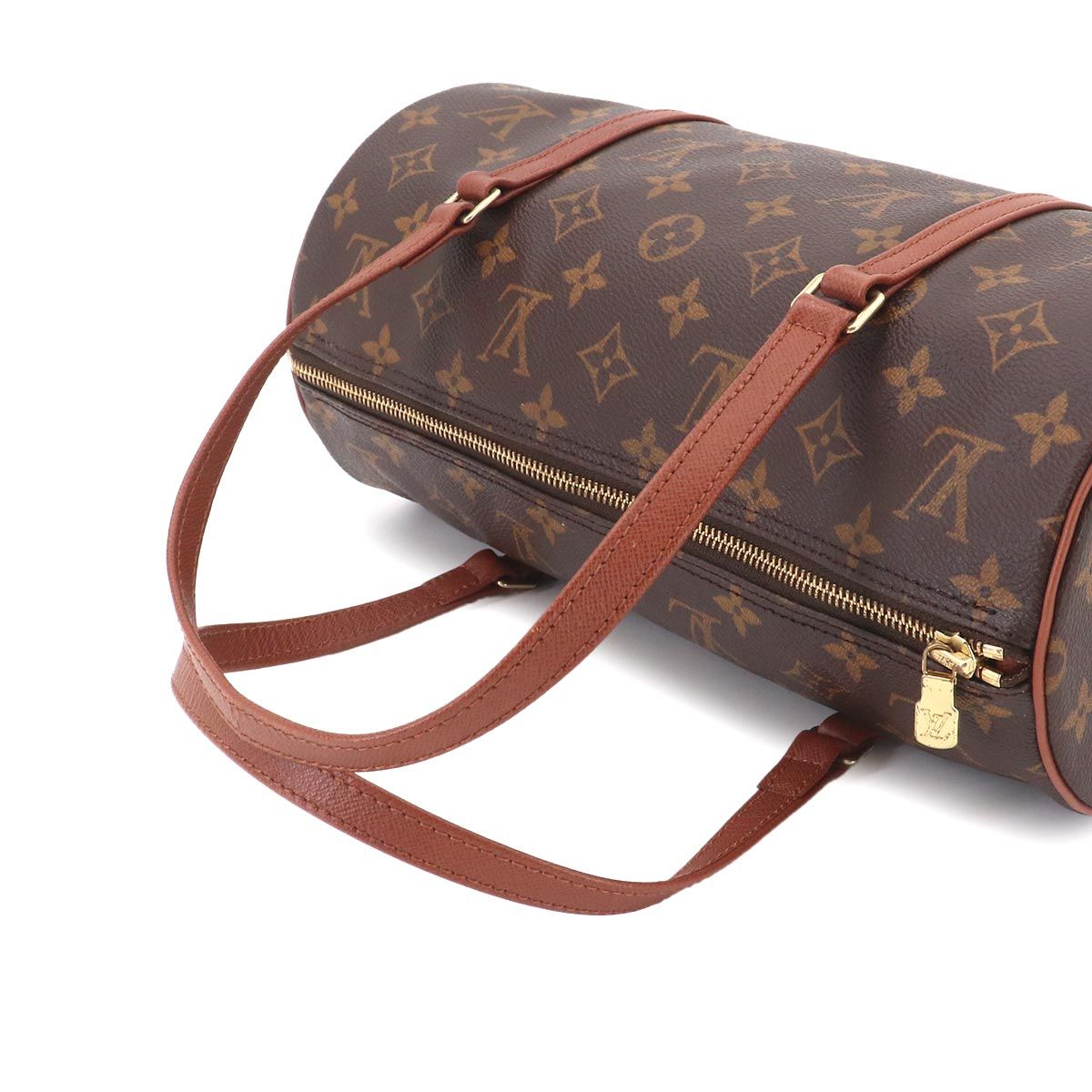 Louis Vuitton Monogram Papillon 30 Hand Bag Gold — view 5
