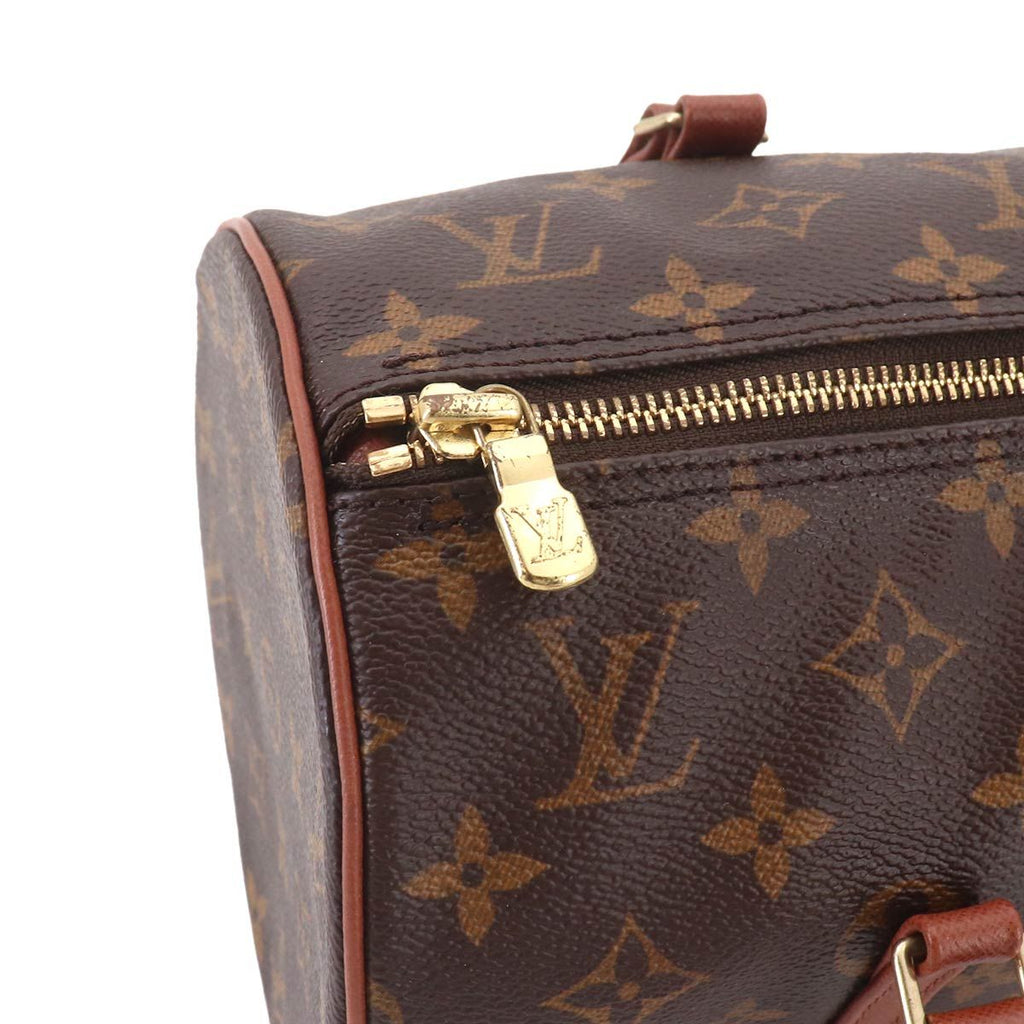 Louis Vuitton Monogram Papillon 30 Hand Bag Gold — view 8