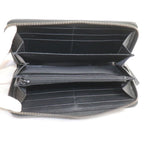 Gucci Guccissima Signature Zip Around Wallet Black — view 3