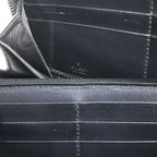 Gucci Guccissima Signature Zip Around Wallet Black — view 6