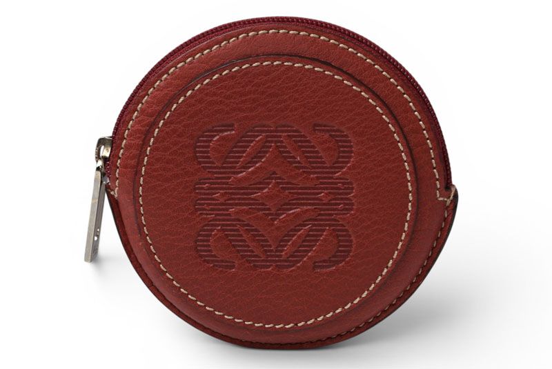 Loewe Coin Case Anagram Bordeaux