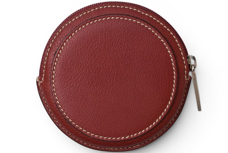 Loewe Coin Case Anagram Bordeaux — view 4