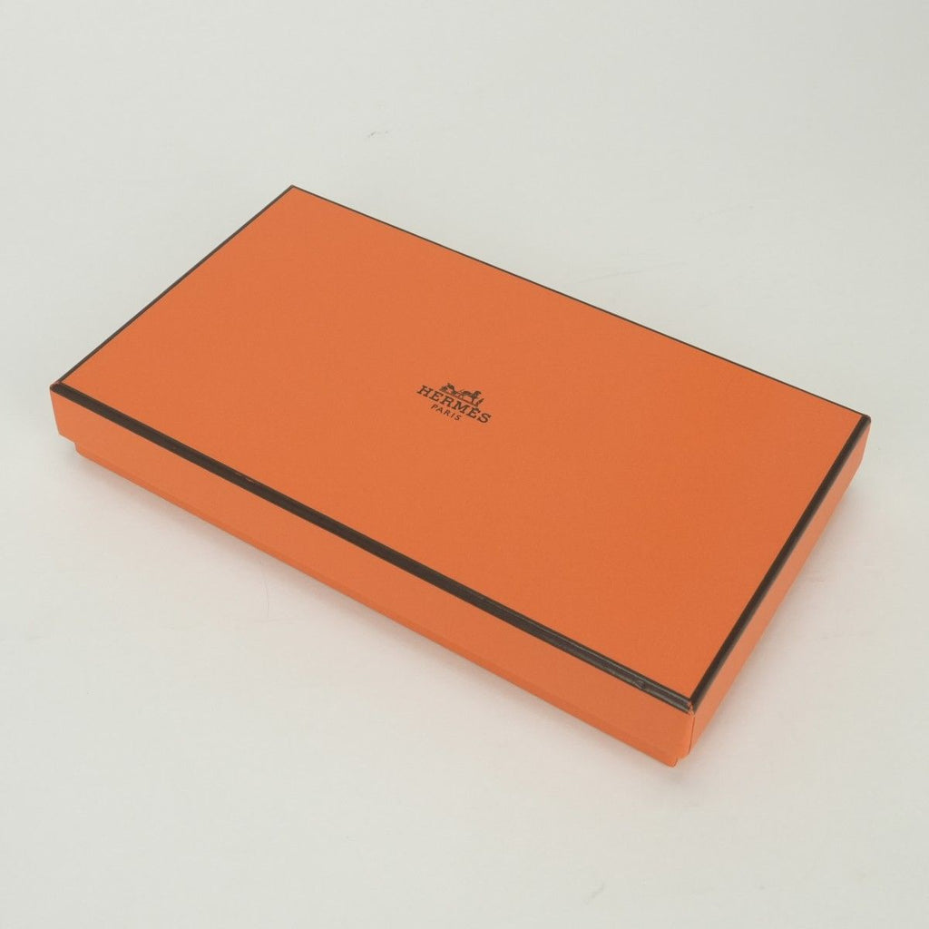 Hermes Bearn Souffle Wallet Epsom Noir Black Silver Veau — view 9